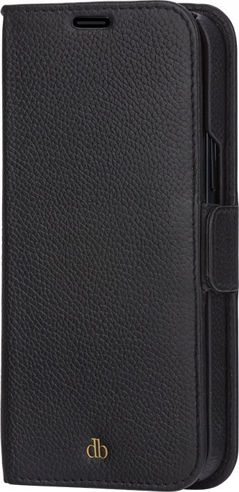 Калефон-паричник Dbramante1928 New York за iPhone 13 Pro Max, кожа, црн
