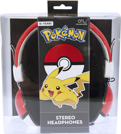 Kufje OTL Technologies Pokemon Pokeball Tween Dome, të kuqe