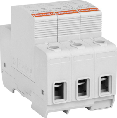 Mbrojtës i mbingarkesës MERSEN PV C type 2 3P 10kA 1.06kV DC
