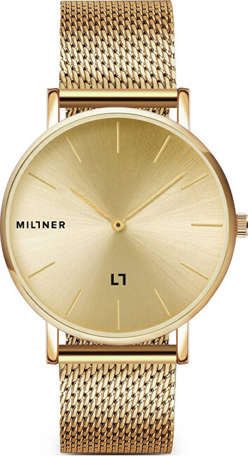 Orë dore Millner Mayfair S Full Gold, 36 mm