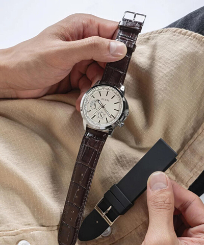 Set Orë për meshkuj + rrip dore Guess Spec GW0664G1
