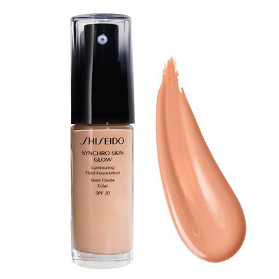 Krem pudër Shiseido Synchro Skin Glow SPF 20, 5 Rose, 30 ml