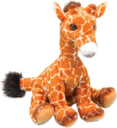 Lodër pelushi Suki Giraffe, kukull gjirafë portokalli