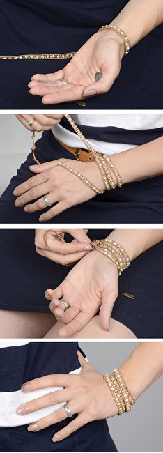 Byzylyk Troli beads Browinie