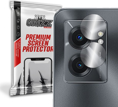 Mbrojtëse xhami hibride për kamerë GrizzGlass për Realme V23, 2 copë, transparente