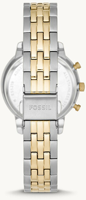 Orë dore për femra Fossil Neutra Chronograph ES5216, e argjendtë/artë
