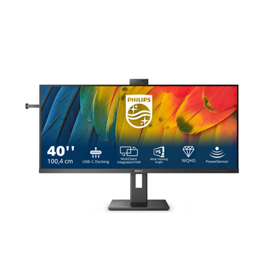 Монитор Philips 5000 серија 40B1U5601H/00, 40\", Wide Quad HD, LCD, црн