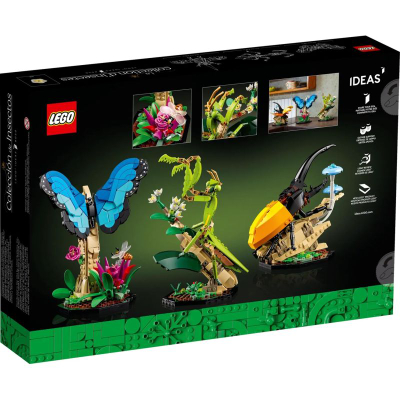 Set LEGO Ideas 21342 The Insect Collection, 1111 copa, shumëngjyrësh