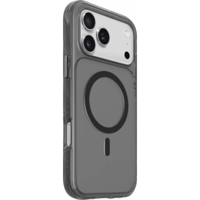Mbrojtëse telefoni Laut Crystal Matter X për iPhone 17 Pro, plastike, transparente, e zezë