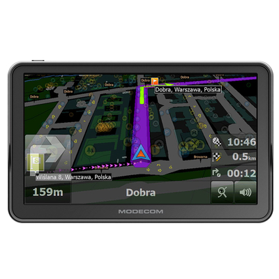 Navigim GPS Modecom NAV-FREEWAYCX73-MF-EU, 7", për kamiona, i zi