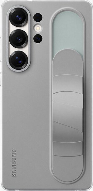 Kалeф за телефон Samsung Standing Grip Case Galaxy S25, со држач, сив