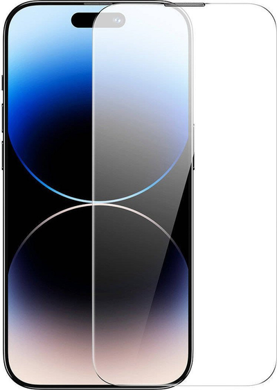 Mbrotës ekrani Baseus Schott HD, xham i temperum 0.3mm, për iPhone 14 Pro Max, transparent
