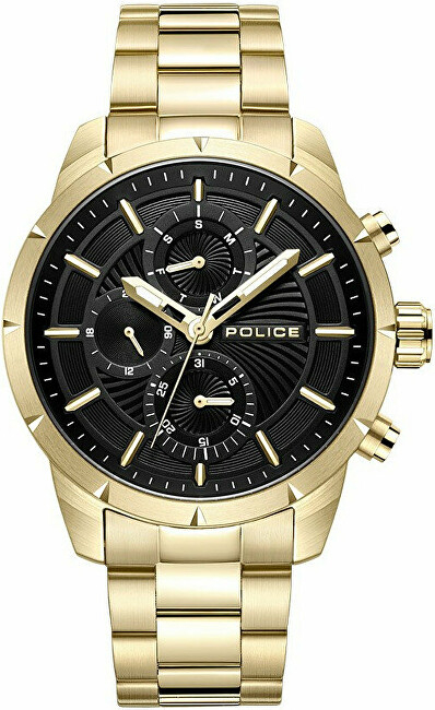 Orë për meshkuj Police hPO983, e artë