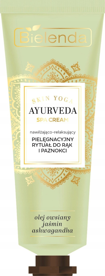 Krem duarsh Bielenda Ayurveda Skin Yoga, për lëkurë të thatë, hidratues, 50 ml, ngjyrë mente