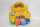 Top lodër gome basketbolli MIX, 6cm, shumëngjyrësh