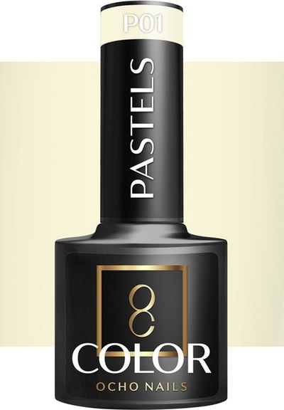 Llak gjeli hibrid Activeshop OCHO NAILS Pastels P01, 5 g, pastel