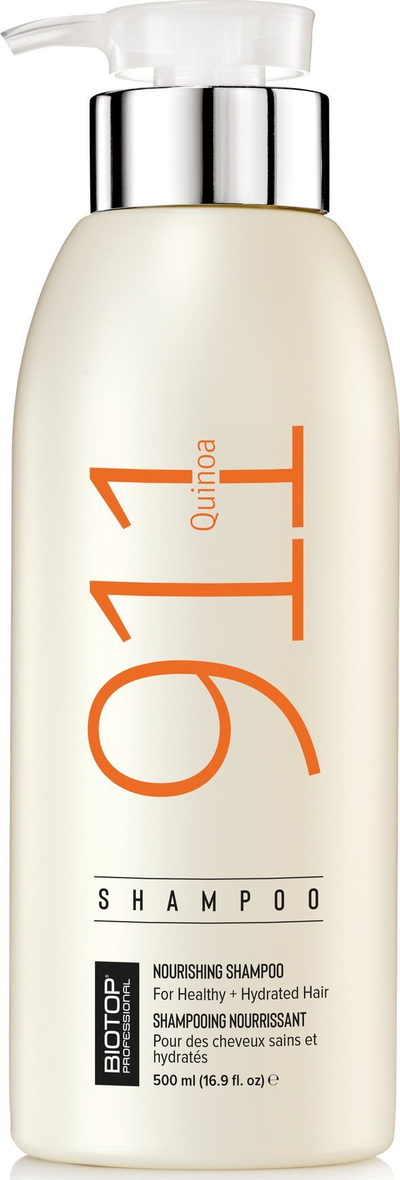 Shampo Biotop Professional 911 Quinoa, për flokë të thatë dhe të lyer, 500ml