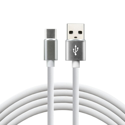 Kabllo USB EverActive CBS-1CW, USB-A me USB-C, 1 m, e bardhë