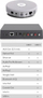 Lexues audio për rrjet Audio Pro Link 2, WiFi, Bluetooth, gri e errët me argjend