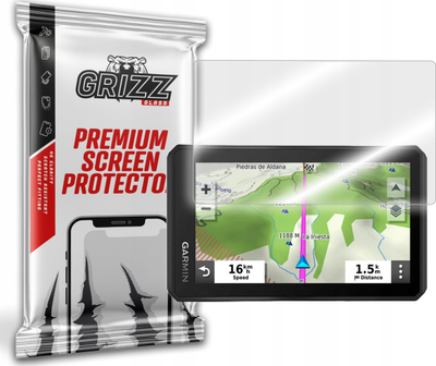 Xham mbrojtës hibrid GrizzGlass HybridGlass, për Garmin Tread, transparencë e lartë