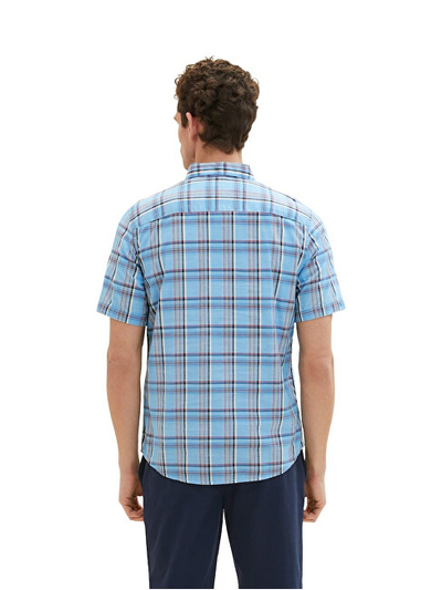 Këmishë Tom Tailor Regular Fit, e kaltër