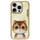 Kapak telefoni Nimmy Big Eyed Pet 2.0 Cat për iPhone 16 Pro, 6.3", khaki