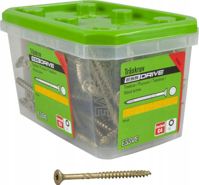 Vida druri Essve CorrSeal 5.0x70 mm, TX-25, 100 copë