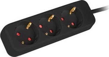 Kabllo zgjatëse Lanberg Skirting, 1.5m, e zezë