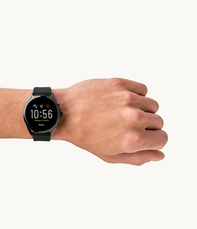 Orë smart Fossil Gen 5 LTE, e zezë