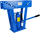 Përkulës gypash hidraulik Geko G02041, 16T, sete forma 12-75mm, blu