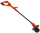 Градинарска фреза Black+Decker, 18V 2.0Ah, без кабел, портокалова