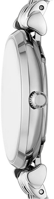 Orë dore Emporio Armani Gianni T-BAR AR11701, e argjendtë