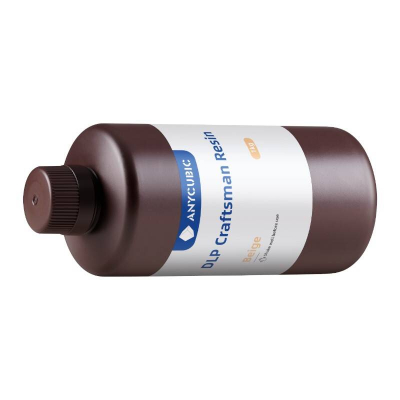 Rrëshirë 3D Printer Anycubic DLP Craftsman, 1kg, set 2 copë, beige
