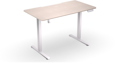 Гејминг маса Endorfy Atlas S Electric, 114x60cm, електрично подесување на висина, светол дрвен финиш
