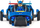 Lodër makinë Spin Master Paw Patrol Chase Mighty Transforming Cruiser, me drita edhe zëra, blu