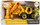 Lodër ekskavator me telekomandë Remote Controlled Screwdriver RC Excavator 2in1, plastike, i verdhë