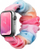 Rrip ore LAUT Pop Loop, për Apple Watch 38mm 40mm, tekstil elastik, Marshmallow shumëngjyrësh