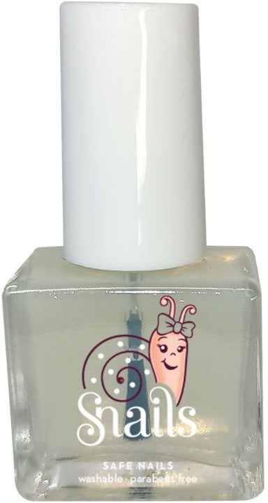 Lак за нокти Snails Petite Top Coat, на база на вода, за деца, проѕирен