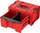 Kuti veglash Qbrick System Pro Drawer 1 Toolbox 2.0, IP66, modulare, e kuqe