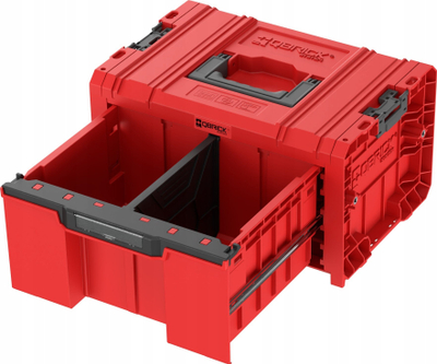 Kuti veglash Qbrick System Pro Drawer 1 Toolbox 2.0, IP66, modulare, e kuqe