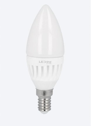 Llambë LED LED line PRIME C37, 7W 1000lm, 3000K E14, e bardhë