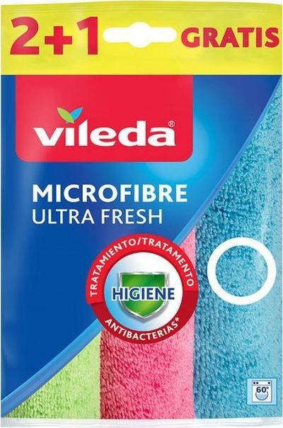 Leckë mikrofibër Vileda Ultra Fresh, 3 copë