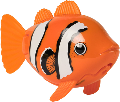 Водена играчка Swimways кловн-риба, автоматско пливање, со батерии, портокалова