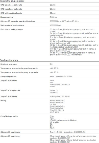Aktivizuesi i butonit shtytës Schneider Electric, 22 mm, i gjelbër