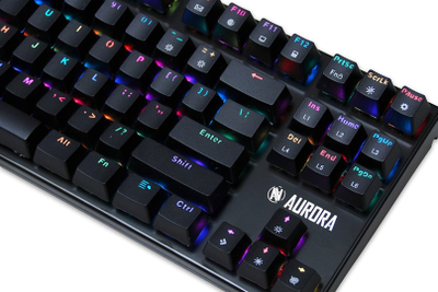 Тастатура iBOX Aurora K-2R, Blue Switch, RGB, црна