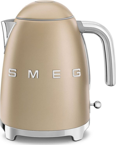 Ibrik elektrik Smeg KLF03CHMEU, 1.7L, 2400W, champagne