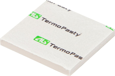 Jastëk termik TermoPasty Ag, 30x30x3mm, 1.5 W/mK, i bardhë