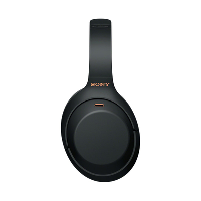Слушалки Sony WH-1000XM4 безжични Bluetooth, црни