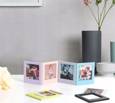 Kornizë magnetike LoveInstant për Instax Square, 8.6 x 7.2 cm, e verdhë