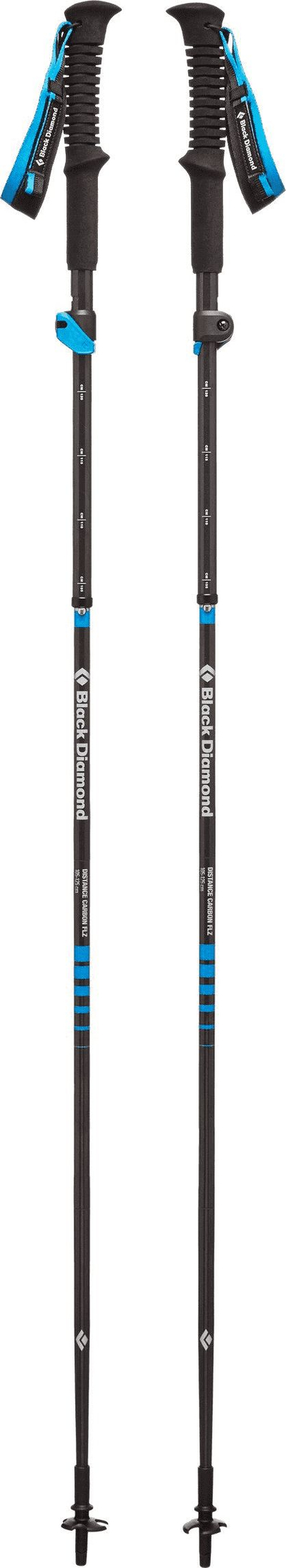 Shkopa hiking Distanca Carbon Flz, të kaltër, 95-110 cm